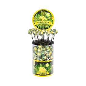 Sucette Cannabis Strawberry Haze Lollies