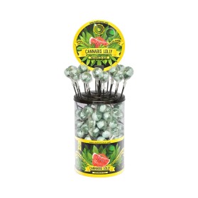 Sucette Cannabis Strawberry Haze Lollies