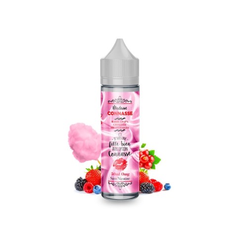 Je Suis Une Fille Bien Avec Option Connasse 50ml Barbe à Papa Groseille Fruits Rouges