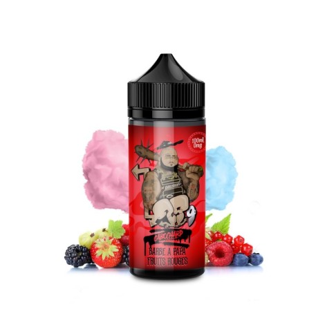 Barbe à Papa Fruits Rouges 100ml